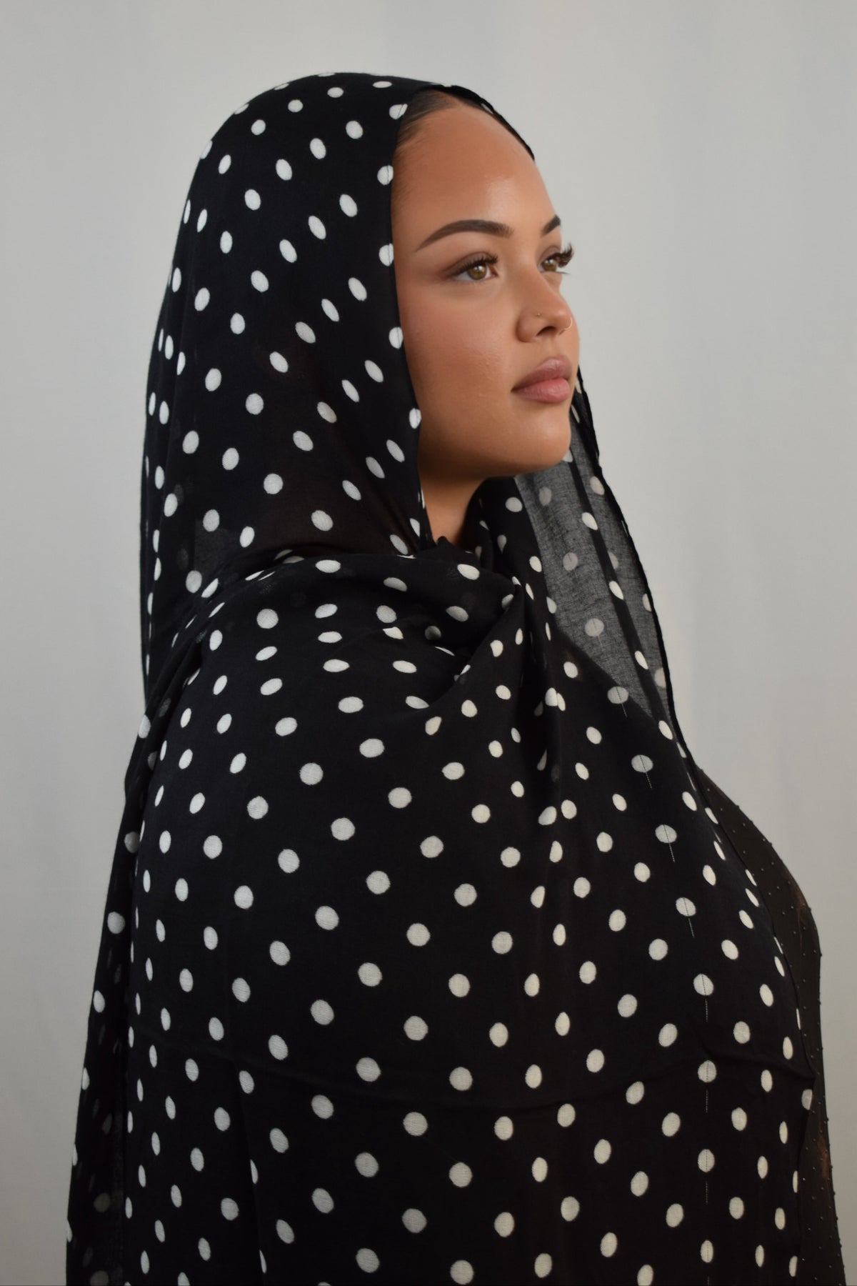Black & White Polka Dots Modal